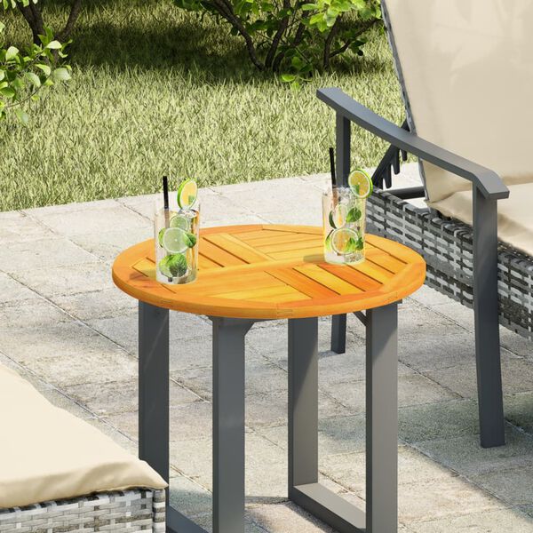 vidaXL &Epsilon;&pi;&iota;&phi;ά&nu;&epsilon;&iota;&alpha; &Tau;&rho;&alpha;&pi;&epsilon;&zeta;&iota;&omicron;ύ &Sigma;&tau;&rho;&omicron;&gamma;&gamma;&upsilon;&lambda;ή &Oslash;50x2 &epsilon;&kappa;. &Mu;&alpha;&sigma;ί&phi; &Xi;ύ&lambda;&omicron; &Alpha;&kappa;&alpha;&kappa;ί&alpha;&sigmaf;