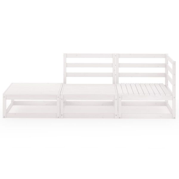 vidaXL &Sigma;&alpha;&lambda;ό&nu;&iota; &Kappa;ή&pi;&omicron;&upsilon; &Sigma;&epsilon;&tau; 3 &Tau;&epsilon;&mu;&alpha;&chi;ί&omega;&nu; &Lambda;&epsilon;&upsilon;&kappa;ό &alpha;&pi;ό &Mu;&alpha;&sigma;ί&phi; &Xi;ύ&lambda;&omicron; &Pi;&epsilon;ύ&kappa;&omicron;&upsilon;