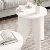 vidaXL Τραπεζάκι σαλονιού 2 pcs Λευκό 41.5 x 41.5 x 44 cm