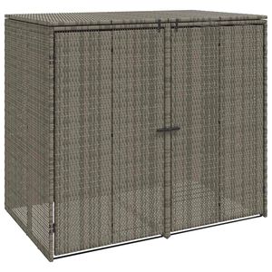 vidaXL &Kappa;&omicron;&upsilon;&tau;ί &Kappa;ά&delta;&omicron;&upsilon; &Sigma;&kappa;ύ&lambda;&omicron;&upsilon; 2 &tau;&mu;&chi;. &Gamma;&kappa;&rho;&iota; 130 x 80 x 115 &epsilon;&kappa;. &Pi;&omicron;&lambda;&upsilon;&alpha;&iota;&theta;&upsilon;&lambda;έ&nu;&iota;&omicron;