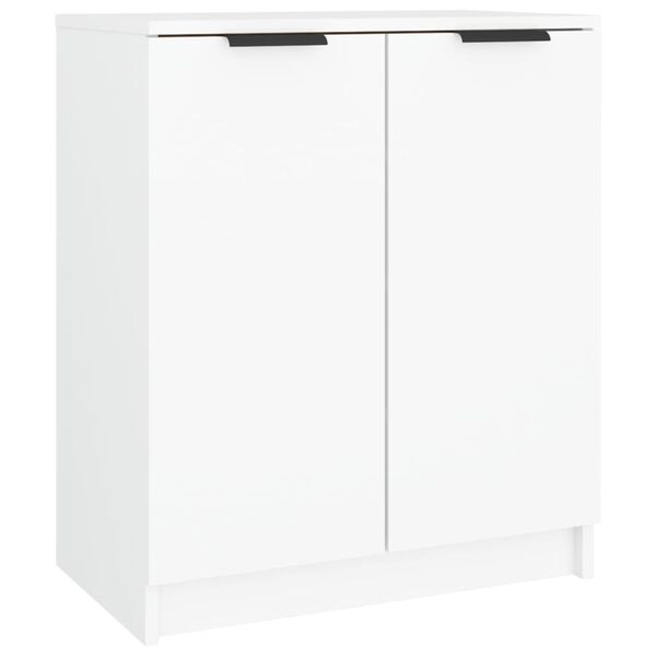 vidaXL Παπουτσοθήκη Λευκή 59 x 35 x 70 εκ. από Επεξεργασμένο Ξύλο