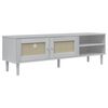 vidaXL Έ&pi;&iota;&pi;&lambda;&omicron; &Tau;&eta;&lambda;&epsilon;ό&rho;&alpha;&sigma;&eta;&sigmaf; SENJA &Lambda;&epsilon;&upsilon;&kappa;ό / &Rho;&alpha;&tau;ά&nu; 158x40x49 &epsilon;&kappa;. &Mu;&alpha;&sigma;ί&phi; &Pi;&epsilon;ύ&kappa;&omicron;
