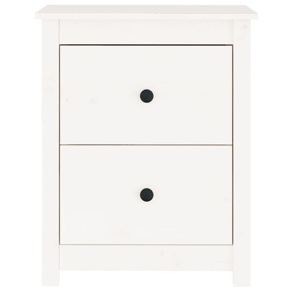 vidaXL Κομοδίνο 50 x 35 x 61,5 εκ. από Μασίφ Ξύλο Πεύκου