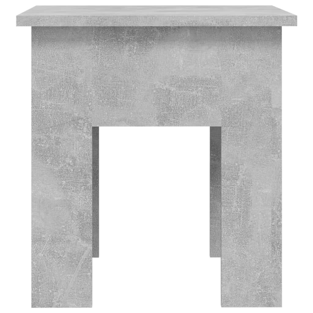 vidaXL Τραπεζάκι Σαλονιού Γκρι Σκυροδέματος 40x40x42 εκ. Μοριοσανίδα