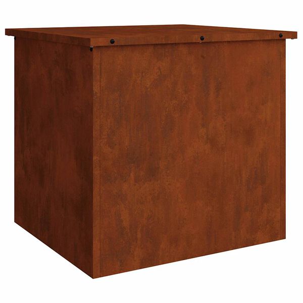 vidaXL &Kappa;&omicron;&upsilon;&tau;ί &alpha;&pi;&omicron;&theta;ή&kappa;&epsilon;&upsilon;&sigma;&eta;&sigmaf; &epsilon;&xi;&omega;&tau;&epsilon;&rho;&iota;&kappa;ώ&nu; &chi;ώ&rho;&omega;&nu; &Sigma;&kappa; rusty 55 x 50,5 x 50 &epsilon;&kappa;.