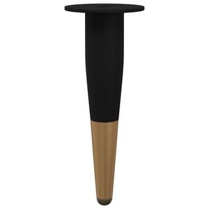 vidaXL &Pi;ό&delta;&iota;&alpha; &Epsilon;&pi;ί&pi;&lambda;&omega;&nu; 2 &tau;&epsilon;&mu;. &Mu;&alpha;ύ&rho;&omicron; &kappa;&alpha;&iota; &Chi;&rho;&upsilon;&sigma;ό &Oslash; 40 x 98 mm &Sigma;ί&delta;&epsilon;&rho;&omicron;