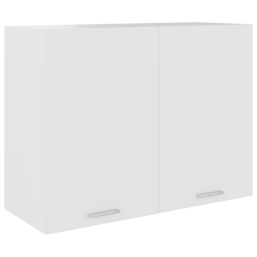 vidaXL Ντουλάπι Κρεμαστό Lyon Λευκό 80 x 31 x 60 εκ. από Επεξ. Ξύλο