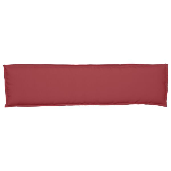 vidaXL Μαξιλάρι παλέτας για πάγκο Κόκκινο 150 x 40 x 8 εκ.