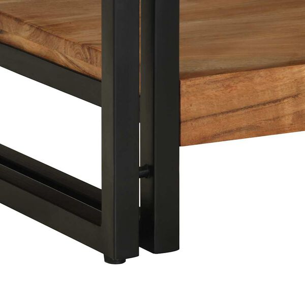 vidaXL Τραπεζάκι σαλονιού 50x50x38 cm μασίφ ξύλο ακακίας