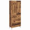 vidaXL Highboard &Pi;&alpha;&lambda;&iota;ό &Xi;ύ&lambda;&omicron; 69,5 x 34 x 180 &epsilon;&kappa;. &Epsilon;&pi;&epsilon;&xi;&epsilon;&rho;&gamma;&alpha;&sigma;&mu;έ&nu;&omicron; &Xi;ύ&lambda;&omicron;