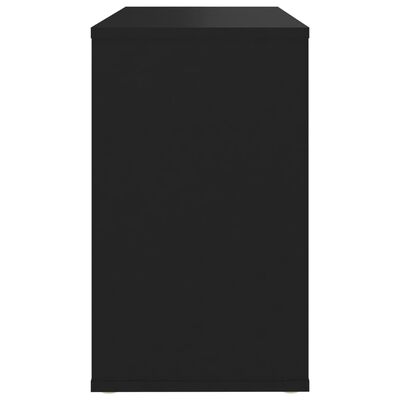 vidaXL Βοηθητικό Ντουλάπι Μαύρο 60 x 30 x 50 εκ. από Μοριοσανίδα