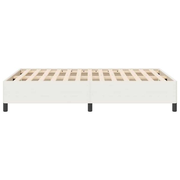vidaXL Σκελετός Κρεβατιού Κρεμ 140 x 200 cm Βελούδο