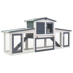 vidaXL &Kappa;&lambda;&omicron;&upsilon;&beta;ί &Kappa;&omicron;&upsilon;&nu;&epsilon;&lambda;&iota;ώ&nu; &Mu;&epsilon;&gamma;ά&lambda;&omicron; &Gamma;&kappa;&rho;&iota;/&Lambda;&epsilon;&upsilon;&kappa;ό 201 x 45 x 85 &epsilon;&kappa;. &Xi;ύ&lambda;&iota;&nu;&omicron;
