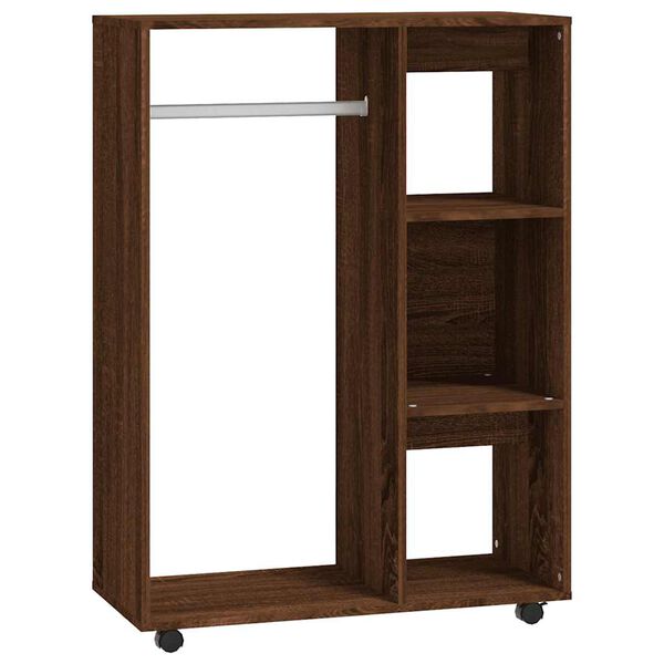 vidaXL Ντουλάπα Καφέ Δρυς 80 x 40 x 110 εκ. από Επεξεργασμένο Ξύλο