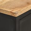 vidaXL Ντουλάπι 60 x 35 x 78 εκ. από Μασίφ Ακατέργαστο Ξύλο Μάνγκο