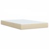 vidaXL &Kappa;&rho;&epsilon;&beta;ά&tau;&iota; Boxspring &mu;&epsilon; &Sigma;&tau;&rho;ώ&mu;&alpha; &Kappa;&rho;&epsilon;&mu; 120x190 &epsilon;&kappa;. &Upsilon;&phi;&alpha;&sigma;&mu;ά&tau;&iota;&nu;&omicron;