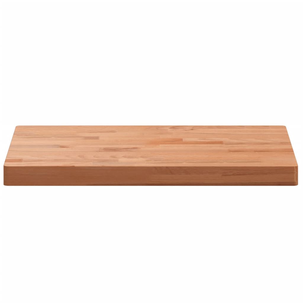 vidaXL Πάγκος Μπάνιου 60x40x4 εκ. από Μασίφ Ξύλο Οξιάς
