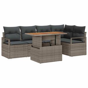 vidaXL &Sigma;έ&tau; &phi;&alpha;&gamma;&eta;&tau;&omicron;ύ &gamma;&iota;&alpha; &kappa;ή&pi;&omicron; &mu;&epsilon; &mu;&alpha;&xi;&iota;&lambda;ά&rho;&iota; 6 pcs &Gamma;&kappa;&rho;&iota; &kappa;&alpha;&iota; &Kappa;&alpha;&phi;έ