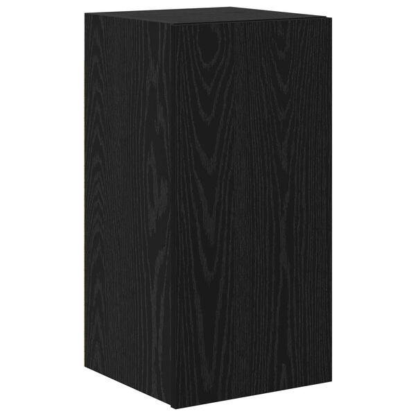 vidaXL Σετ επίπλου τηλεόρασης 8 pcs Μαύρη Δρυς 80 x 30 x 30.5 εκ