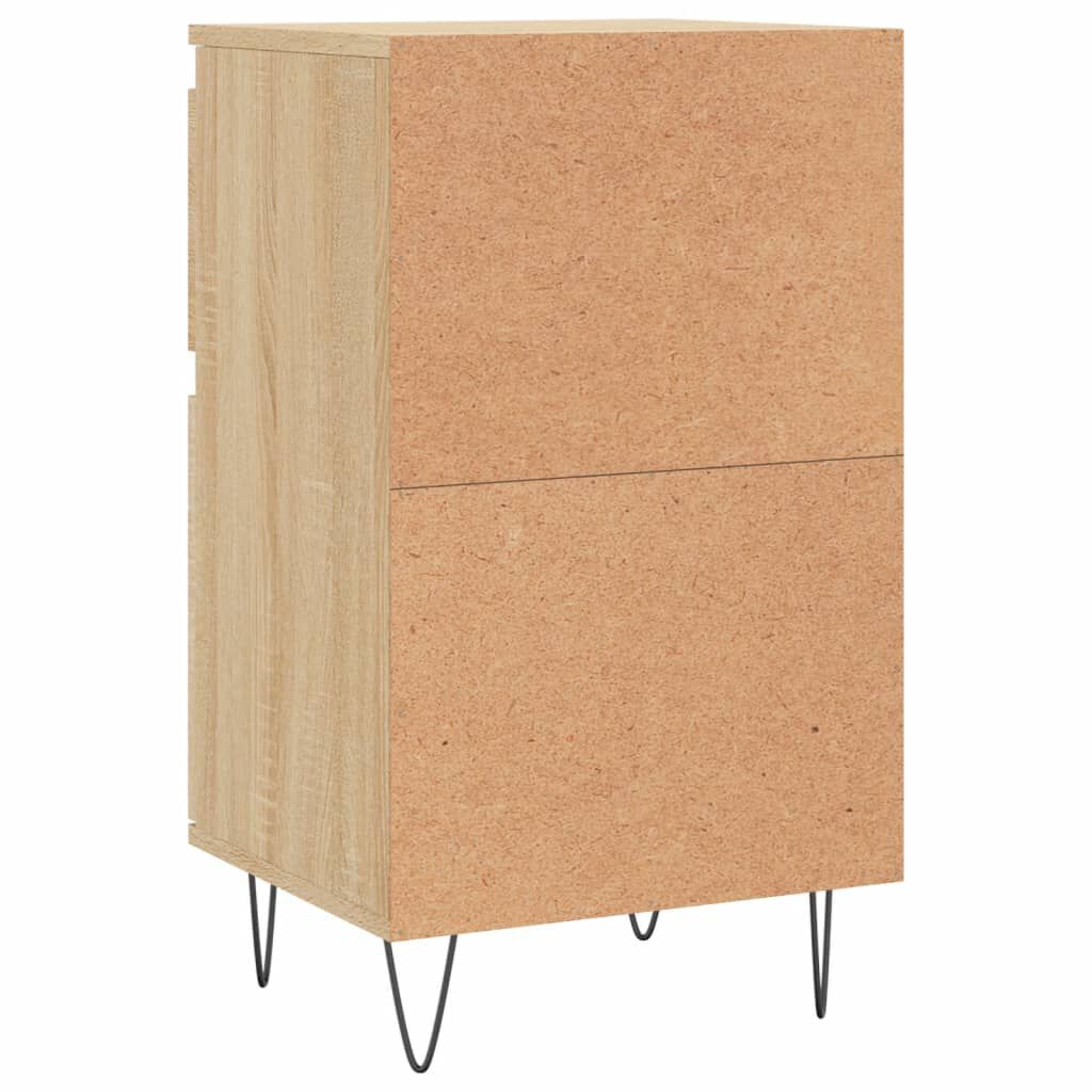 vidaXL Ντουλάπια 2 τεμ. Sonoma Δρυς 40x35x70 εκ. Επεξεργασμένο Ξύλο