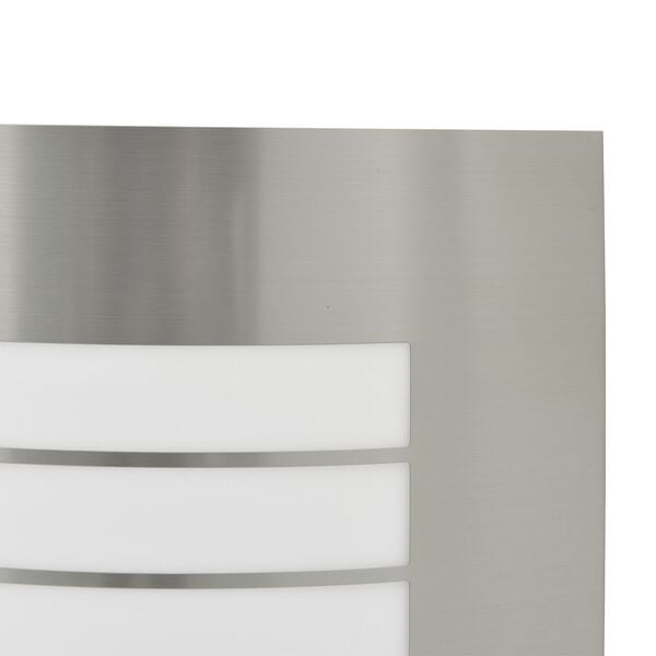 vidaXL Εξωτερικά Φωτιστικά Τοίχου 2 pcs Ασημί 23.5 x 10.5 x 26 εκ