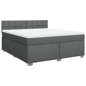 vidaXL &Kappa;&rho;&epsilon;&beta;ά&tau;&iota; Boxspring &mu;&epsilon; &Sigma;&tau;&rho;ώ&mu;&alpha; &Sigma;&kappa;&omicron;ύ&rho;&omicron; &Gamma;&kappa;&rho;&iota; 180x200 &epsilon;&kappa; &Upsilon;&phi;&alpha;&sigma;&mu;ά&tau;&iota;&nu;