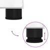 vidaXL Σετ Επίπλων Μπάνιου 3 pcs Γυαλιστερό λευκό 61 x 35 x 64 εκ.