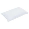 vidaXL Πάπλωμα με μαξιλάρι 2 pcs Λευκό 140 x 200 cm Μικροΐνες