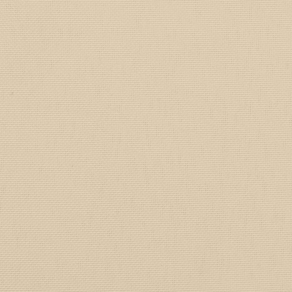 vidaXL Μαξιλάρια Καρέκλας Κήπου 4 τεμ. Μπεζ 50x50x4 εκ. Ύφασμα Oxford