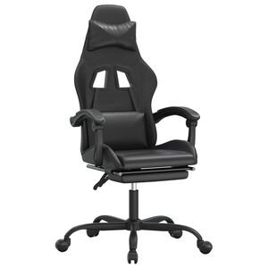 vidaXL &Kappa;&alpha;&rho;έ&kappa;&lambda;&alpha; Gaming &Mu;&alpha;&sigma;ά&zeta; &Upsilon;&pi;&omicron;&pi;ό&delta;&iota;&omicron; &Mu;&alpha;ύ&rho;&omicron; &alpha;&pi;ό &Sigma;&upsilon;&nu;&theta;&epsilon;&tau;&iota;&kappa;ό &Delta;έ&rho;&mu;&alpha;