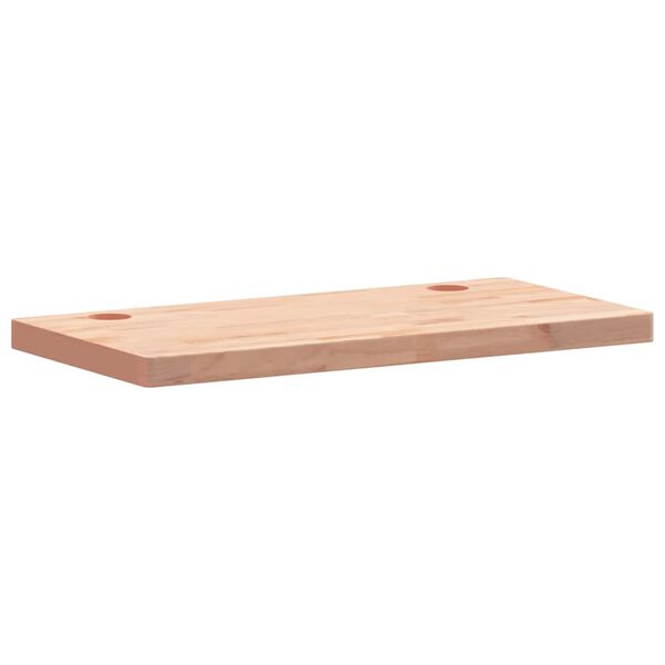 vidaXL Επιφάνεια Γραφείου 100x50x4 εκ. από Μασίφ Ξύλο Οξιάς
