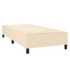vidaXL &Kappa;&rho;&epsilon;&beta;ά&tau;&iota; Boxspring &mu;&epsilon; &Sigma;&tau;&rho;ώ&mu;&alpha; &Kappa;&rho;&epsilon;&mu; 80 x 200 &epsilon;&kappa;. &Upsilon;&phi;&alpha;&sigma;&mu;ά&tau;&iota;&nu;&omicron;