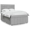 vidaXL &Kappa;&rho;&epsilon;&beta;ά&tau;&iota; Boxspring &mu;&epsilon; &Sigma;&tau;&rho;ώ&mu;&alpha; &Alpha;&nu;. &Pi;&rho;ά&sigma;&iota;&nu;&omicron; 160x200&epsilon;&kappa; &Upsilon;&phi;&alpha;&sigma;&mu;ά&tau;&iota;&nu;&omicron;