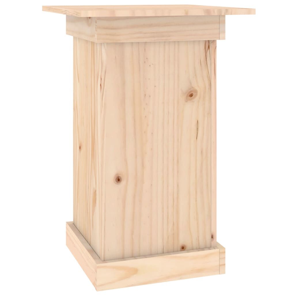 vidaXL Βάση Λουλουδιών 40 x 40 x 60 εκ. από Μασίφ Ξύλο Πεύκου