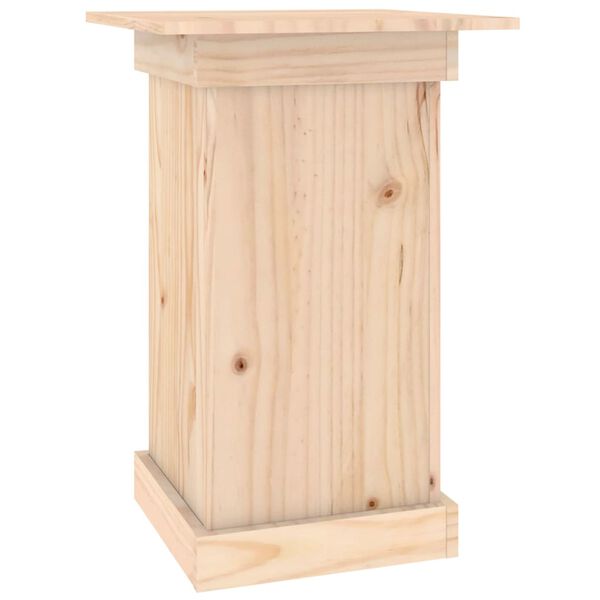 vidaXL Βάση Λουλουδιών 40 x 40 x 60 εκ. από Μασίφ Ξύλο Πεύκου