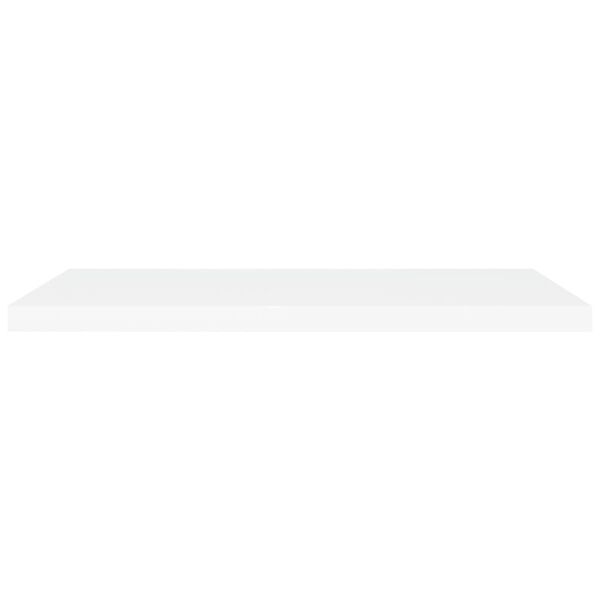 vidaXL Ράφια Τοίχου 4 τεμ. Άσπρα 90x23,5x3,8 εκ. MDF