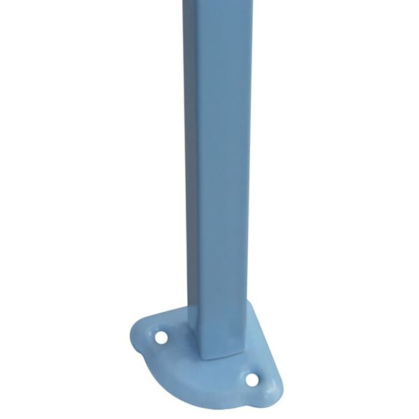 vidaXL Κιόσκι Πτυσσόμενο Κρεμ 5 x 5 μ.