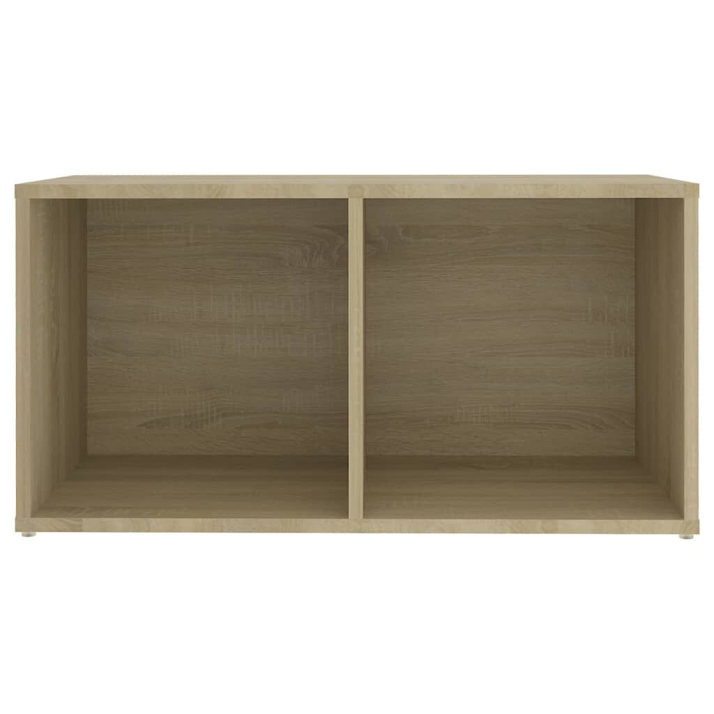 vidaXL Έπιπλα Τηλεόρασης 2 τεμ Sonoma Δρυς 72x35x36,5εκ Επεξ. Ξύλο