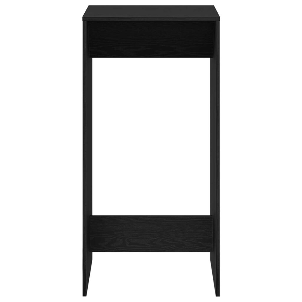 vidaXL Τραπέζι μπαρ Μαύρη Οξυά 51 x 50 x 103.5 εκ. Επεξεργασμένο ξύλο