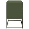 vidaXL Έπιπλο Τηλεόρασης Πράσινο Λαδί 68,5x39x60,5 εκ. από Ατσάλι