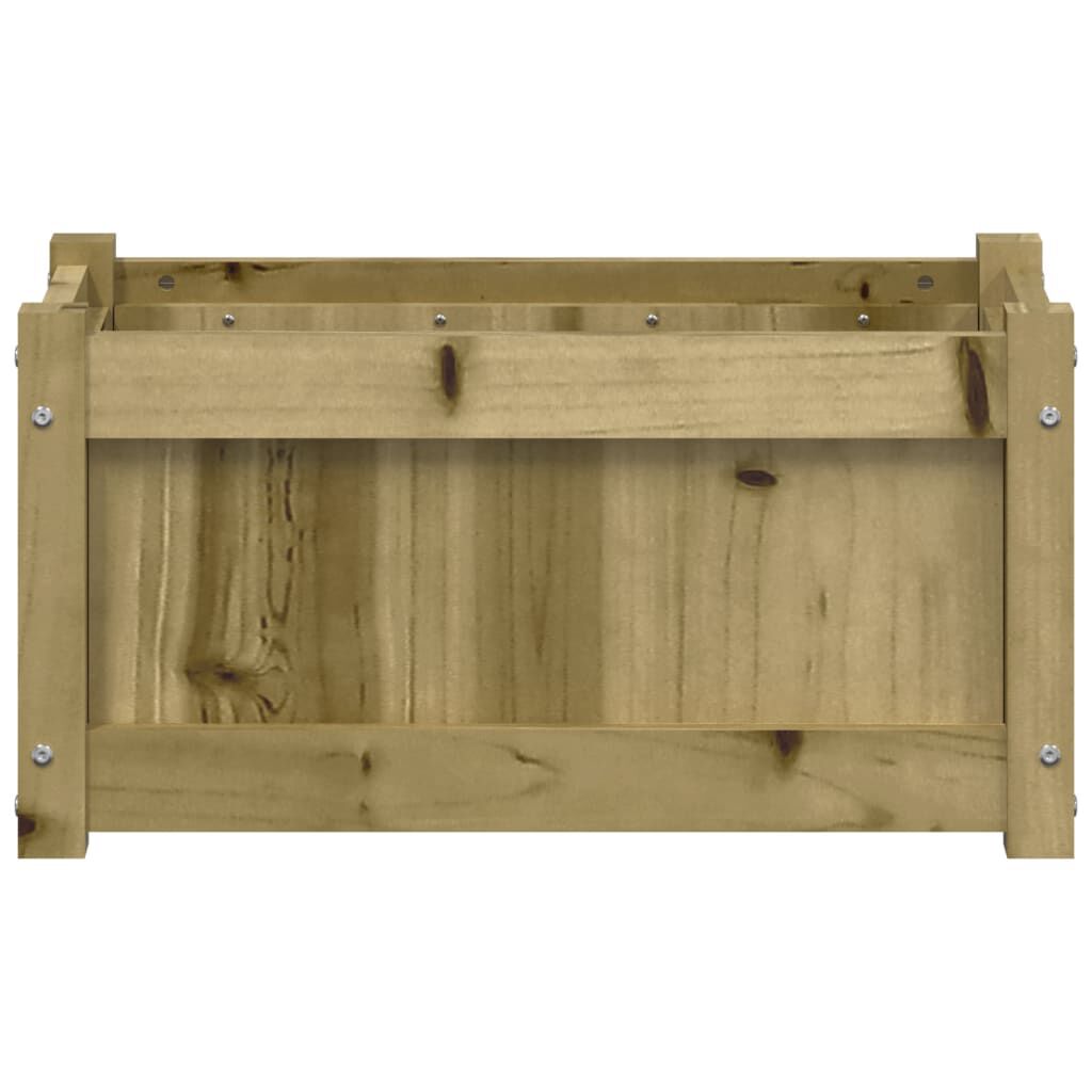 vidaXL Ζαρντινιέρα 60 x 31 x 31 εκ. Εμποτ. Ξύλο Πεύκου