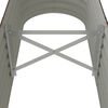 vidaXL Ζαρντινιέρα Καφέ 152x40x36 εκ. Γαλβανισμένος χάλυβας