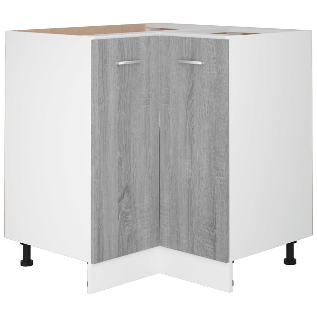 vidaXL Ντουλάπι Κουζίνας Lyon Γκρι sonoma75,5x75,5x81,5εκ.