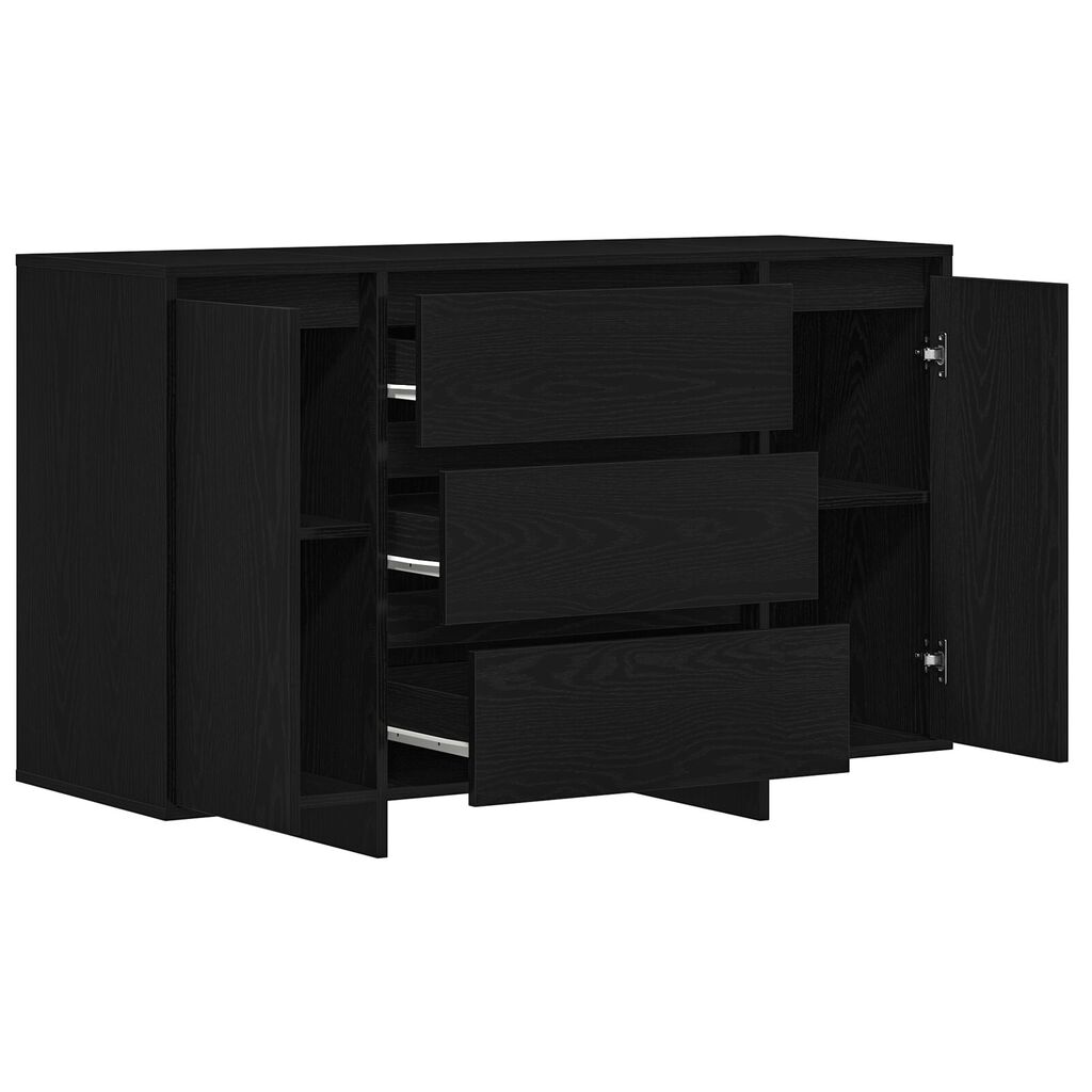 vidaXL Σαπούνι Μαύρη Δρυς 120x41x75 εκ. Επεξεργασμένο Ξύλο
