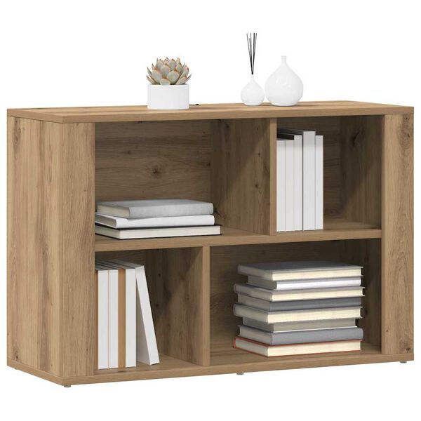 vidaXL &Pi;&lambda;&alpha;ϊ&nu;ό &gamma;&rho;&alpha;&phi;&epsilon;ί&omicron; Artisan Oak 80 x 30 x 53 &epsilon;&kappa;. &Epsilon;&pi;&epsilon;&xi;&epsilon;&rho;&gamma;&alpha;&sigma;&mu;έ&nu;&omicron; &xi;ύ&lambda;&omicron;