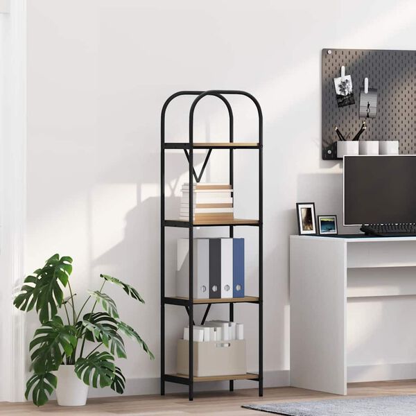 vidaXL &Rho;ά&phi;&iota; &Beta;&iota;&beta;&lambda;ί&omega;&nu; Artisan Oak 40 x 30 x 146 &epsilon;&kappa; &Epsilon;&pi;&epsilon;&xi;&epsilon;&rho;&gamma;&alpha;&sigma;&mu;έ&nu;&omicron; &xi;ύ&lambda;&omicron;