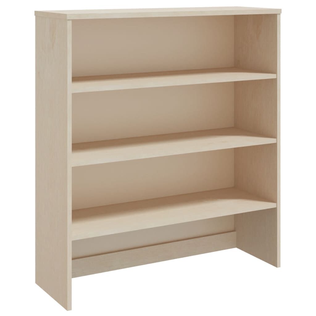 vidaXL Πάνω Μέρος για Ντουλάπι HAMAR Μελί 90x30x100εκ. Ξύλο Πεύκου