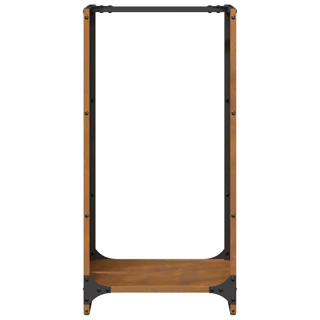 Ράφι για καυσόξυλα vidaXL 40x30x80 cm Ατσάλι σκληρυθέν στον αέρα