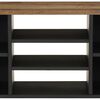 vidaXL Έπιπλο Τηλεόρασης 100x33x46 εκ. Μασίφ Ξύλο Μάνγκο & Επεξ. Ξύλο