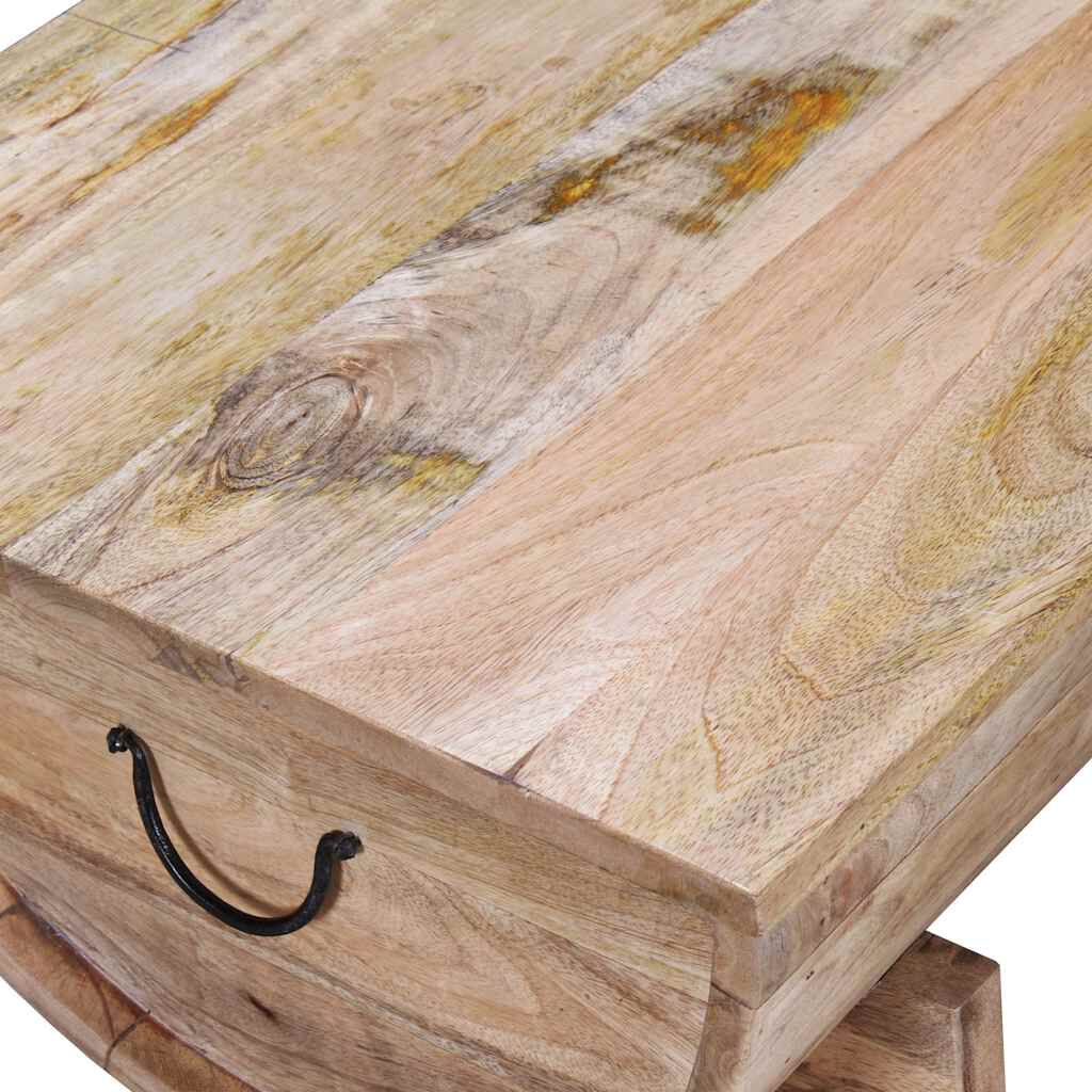 vidaXL Τραπεζάκι Σαλονιού 88 x 50 x 40 εκ. από Μασίφ Ξύλο Μάνγκο